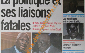 A la Une du journal EnQuête du vendredi 26 Avril 2013
