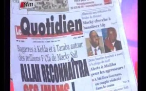 Revue des titres du lundi 29 Avril 2013 (TFM)
