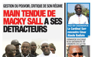 A la Une du Journal Direct Info du lundi 29 Avril 2013