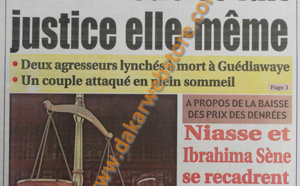 A la Une du Journal Grand Place du lundi 29 Avril 2013