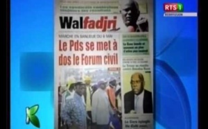 Revue de presse du mardi 30 Avril 2013 (RTS1)