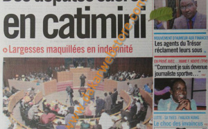 A la Une du Journal EnQuête du mardi 30 Avril 2013