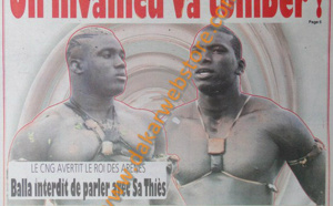 A la Une du Journal Sun Lamb du mardi 30 Avril 2013
