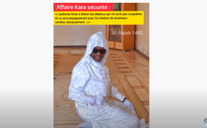 "Affaires KARA Sécurité/ Serigne Modou Kara: J'exhorte l'État à libérer les non coupables et accompagner les centres...