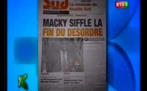 Revue de presse du jeudi 02 Mai 2013 (RTS1)