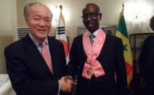 L’Ambassadeur Amadou DABO élevé au rang de Grand-Croix de l’Ordre du Mérite Diplomatique Coréen