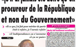 A la Une du Journal L'office du Samedi 04 Mai 2013