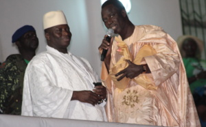 Thione Seck, Ouza Diallo et Aida Samb gâtés par Yahya Djameh!