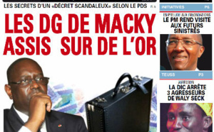 A la Une du Journal La Tribune du lundi 06 Mai 2013