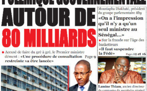 A la Une du Journal Le Quotidien du mardi 21 mai 2013