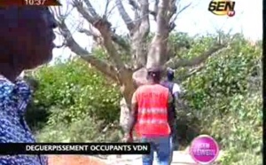 [Regardez!] Le déguerpissement des occupants sur la VDN