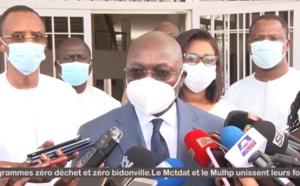 (VIDEO) Programmes Zéro déchet et zéro Bidonville: Le MCTDAT et le MULHP unissent leurs forces