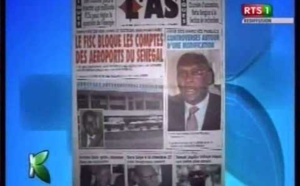 Revue de presse du mercredi 29 mai 2013 (RTS1)