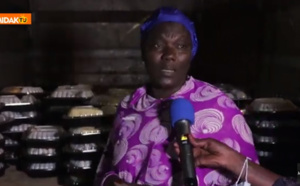 Sokhna Aïda Diallo offre un important "berndé" à l'hôpital de Mbour Tefess, ainsi que les riverains et passants