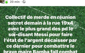 Insultes, posts violents par des pro Bamba Fall: Cheikh Bâ va porter plainte ce lundi