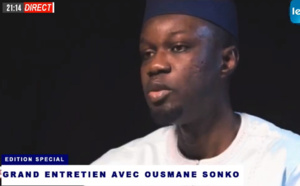 EN DIRECT SUR LERAL TV : GRAND ENTRETIEN AVEC OUSMANE SONKO CE 21 AVRIL 2021