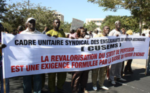 Le boycott des examens du Cfee se précise: le Grand cadre déclenche son 3e plan d’action