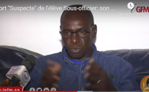 VIDEO - Mort « suspecte » de l’élève sous-officier: Son père inconsolable, « on m’a détruit »