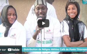 Distribution de Ndogou des jeunes de Poste Thiaroye