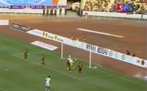 Angola 0-1 Sénégal: Le but de Papis Demba Cissé