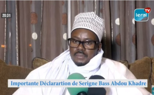 Serigne Bass Abdou Khadr: " Abdou Ahad Gaïndé Fatma suit la voie tracée par Cheikh Ahmadou Bamba"