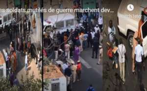 Près du palais présidentiel: Des soldats mutilés de guerre arrêtés