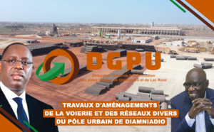 Programme d’aménagement intégré de la voirie et des réseaux divers du Pôle urbain de Diamniadio : plus de 700 emplois directs et indirects crées