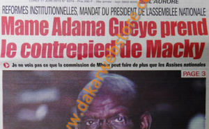 A la Une du Journal Walfadjri du lundi 17 juin 2013
