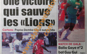 A la Une du Journal Waa Sports du lundi 17 juin 2013