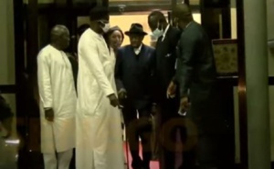 Retour effectif de Lamine Diack: Sa sortie du Salon d’honneur de l’AIDB en images