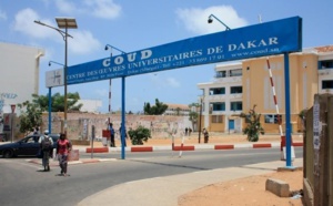 Les entrées du campus pédagogique de l’Ucad filtrées