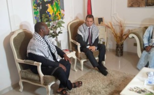 Guy Marius Sagna à l'ambassadeur de la Palestine: "Les États africains doivent élèver leurs voix contre cette oppression"