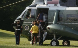 Images du départ de Obama pour Dakar