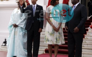 [Photos exclusives] Barack et Michelle Obama au palais de la République