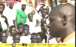 [Regardez!] Le "Bakk" du lutteur Ousmane Diop de l’écurie Thiaroye