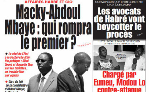 A la Une du Journal Le Populaire du jeudi 04 juillet 2013