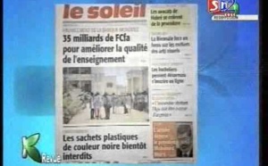 Revue de presse du jeudi 04 juillet 2013 (RTS1)