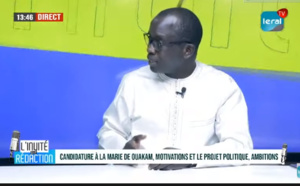 L'INVITE DE LA REDACTION avec Massamba Diop: Sa Candidature à la marie de Ouakam, ses motivations et son projet politique