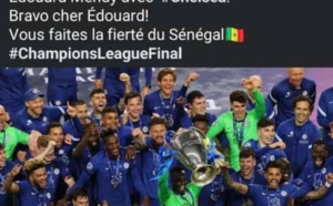 Vainqueur de la LDC: Edouard Mendy félicité par le président MackySall