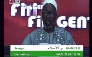 "Firi Guent" du vendredi 05 juillet 2013 (Tfm)