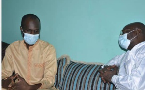 Photos: Présentation de condoléances d'Abdoulaye Diop, Ministre de la Culture à Leral