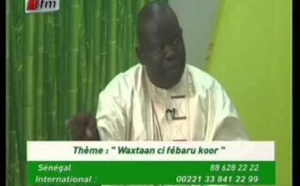 Religion: "Waxtaan ci febaru koor" du vendredi 12 Juillet 2013
