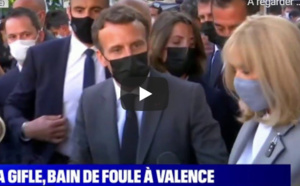 Réaction de Macron aprés avoir été giflé: "Il ne faut rien céder à la violence"