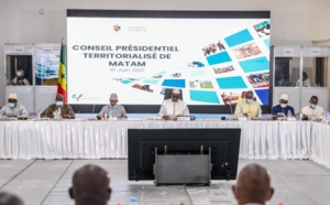 Conseil présidentiel territorialisé de Matam: Près de 249 milliards FCfa investis