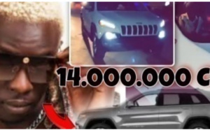 Découvrez la nouvelle voiture de 14 millions FCfa de Ngaaka Blindé (Vidéo)