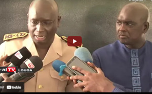 El Hadji Bouya Amar, Gouverneur de Louga au lancement du projet RFA
