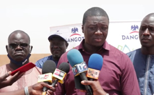 RSE: Dangote "cimente" 34 millions FCfa pour les lycées de Diass et de Toglou