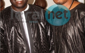 Les jet-setteurs Paco Jackson et Daouda Mbow
