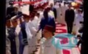 [Regardez!] L'arrivée du Président Macky Sall à la Grande Mosquée Hassane II du Maroc