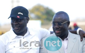 Khadim Samb très complice avec Lamine Samba